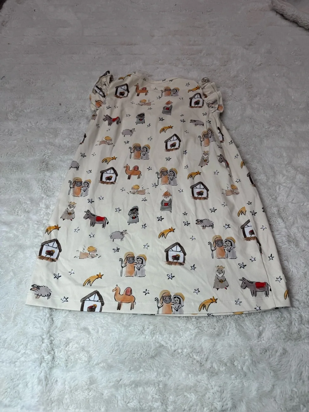 Holy Pals Away in a Manger Pajama Dess